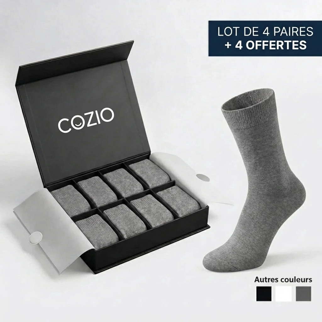 Chaussettes Montantes en Bambou Premium