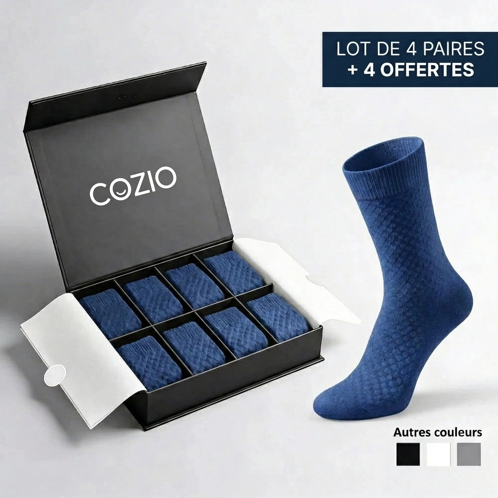 Chaussettes Montantes en Bambou Premium