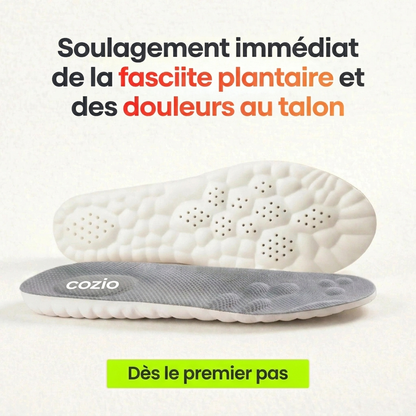 Semelles orthopédiques pour soulager les douleurs au talon et la fasciite plantaire
