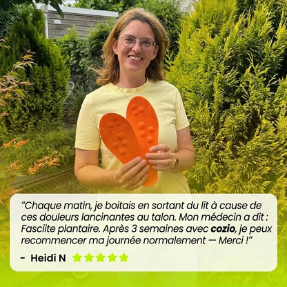 Semelles orthopédiques pour soulager les douleurs au talon et la fasciite plantaire