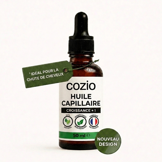 Huile capillaire bio premium Croissance+