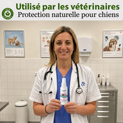 Spray Dentaire cozio™ – Élimine les bactéries responsables du tartre et de la mauvaise haleine chez le chien